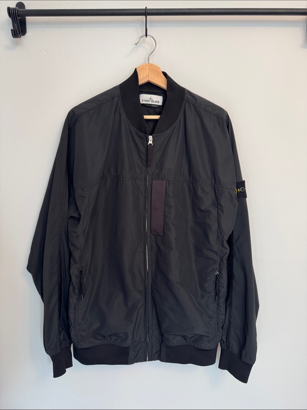 Stone Island Men’s Nylon Bomber Jacket